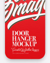 Door Hanger Mockup