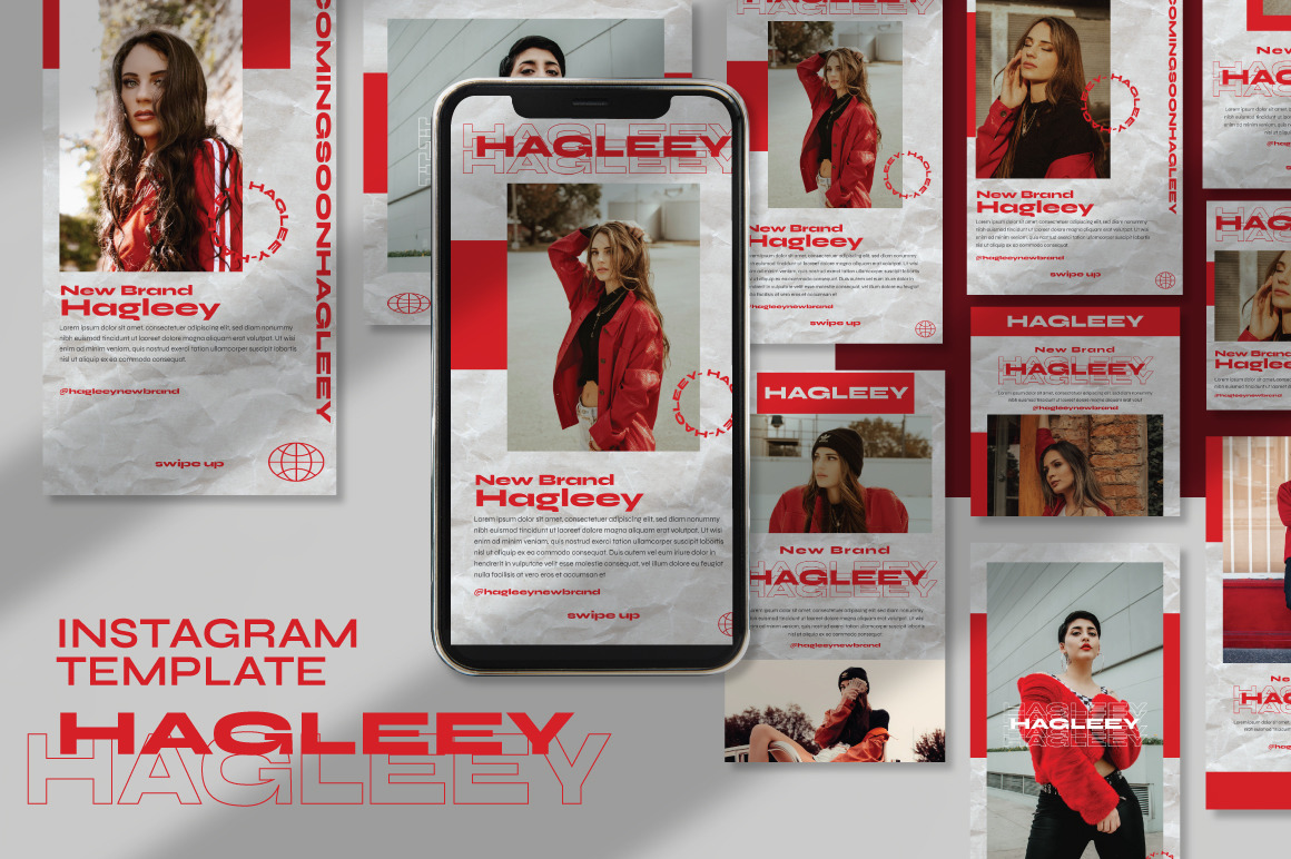 Hagleey Instagram Template