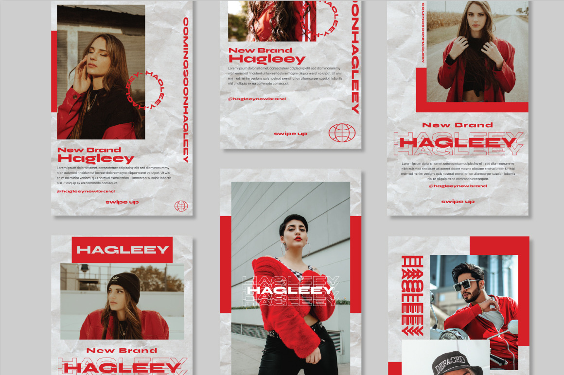 Hagleey Instagram Template