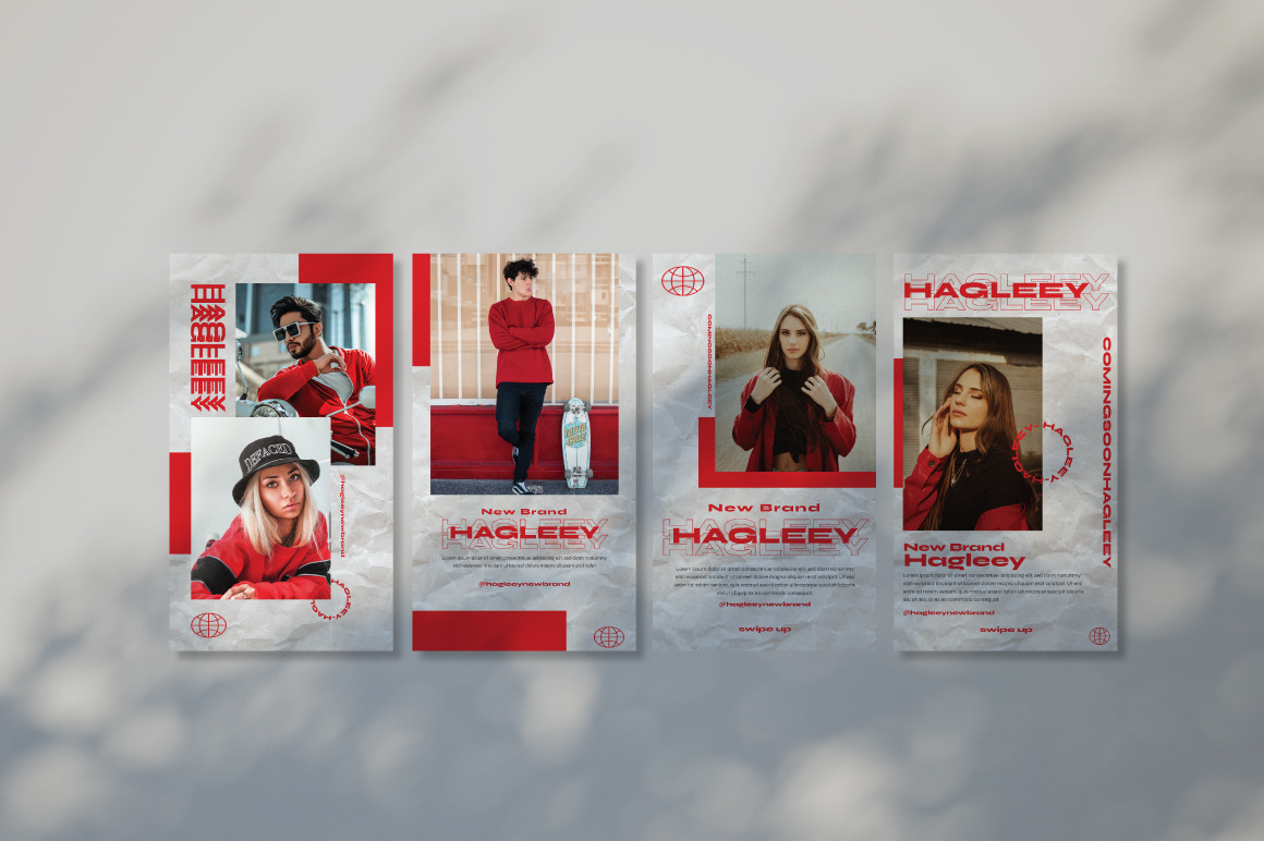 Hagleey Instagram Template