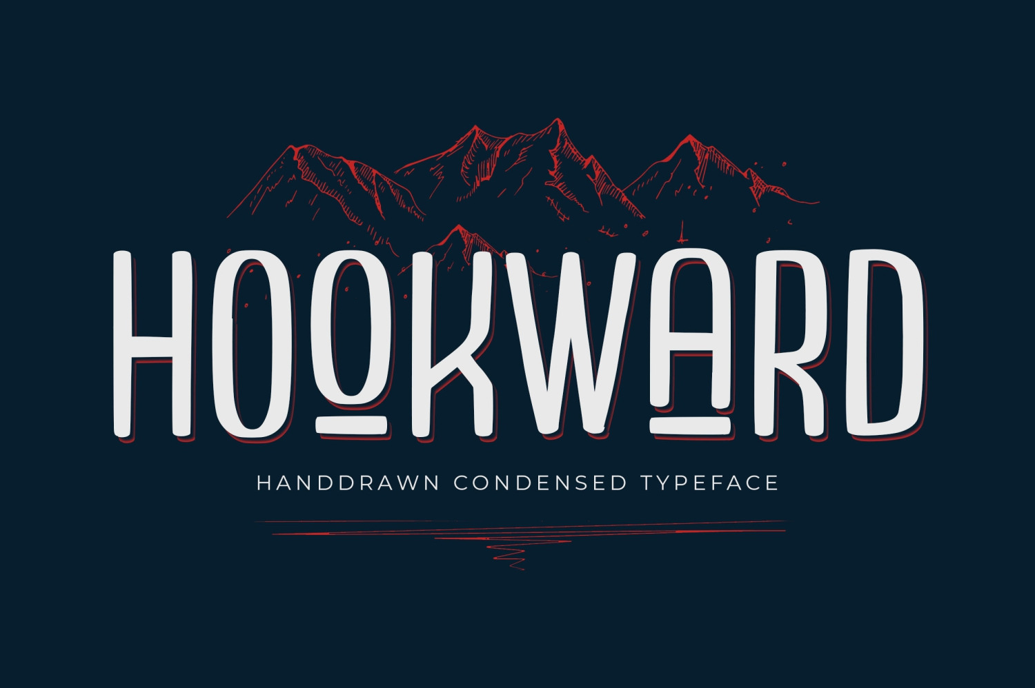 Hookward Font Hookward Font