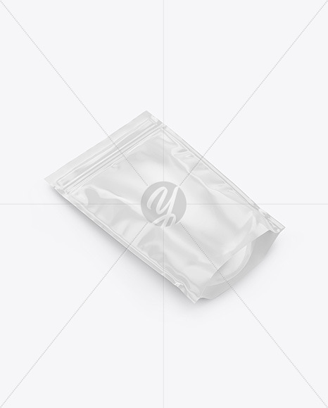 Glossy Stand-up Pouch Mockup