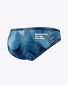 Glossy Swimming Trunks Mockup