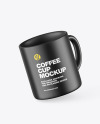 Ceramic Coffee Cup Mockup