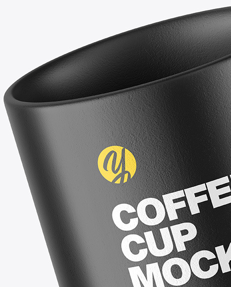 Ceramic Coffee Cup Mockup