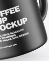 Ceramic Coffee Cup Mockup