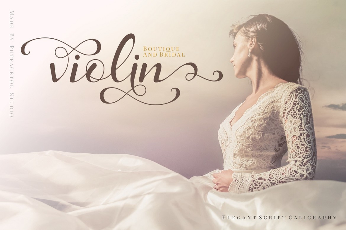 Daysha - Beautiful Modern Calligraphy Wedding Font Daysha - Beautiful Modern Calligraphy Wedding Font