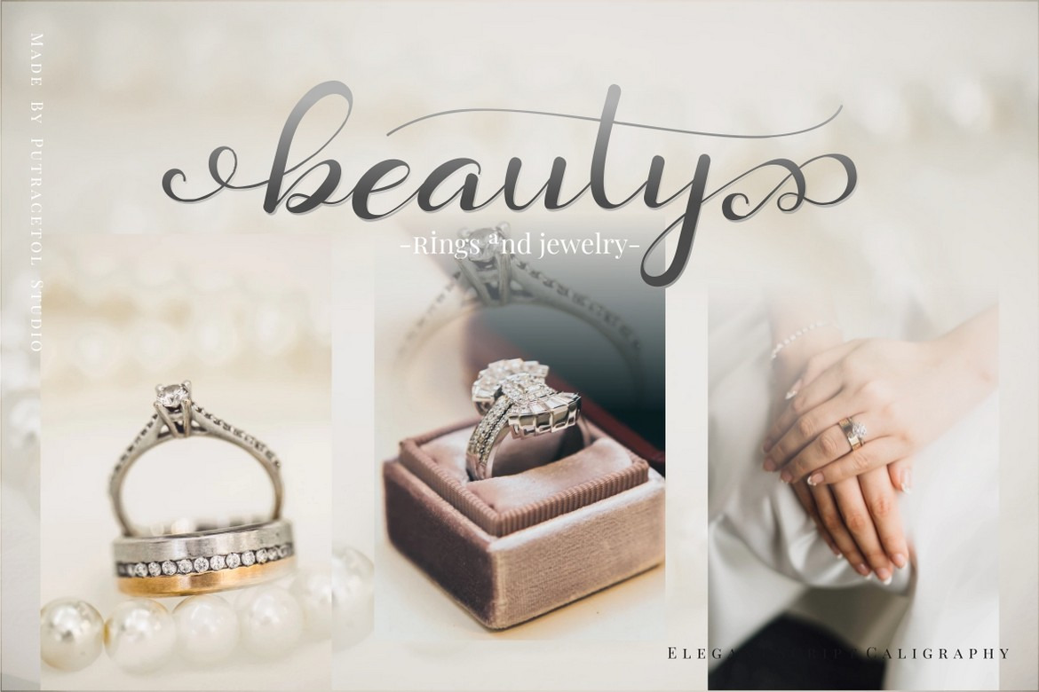 Daysha - Beautiful Modern Calligraphy Wedding Font Daysha - Beautiful Modern Calligraphy Wedding Font