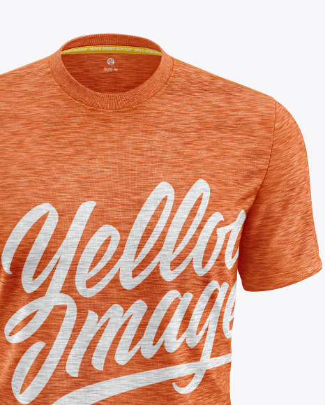 Melange Men's T-Shirt Mockup