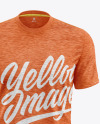 Melange Men's T-Shirt Mockup