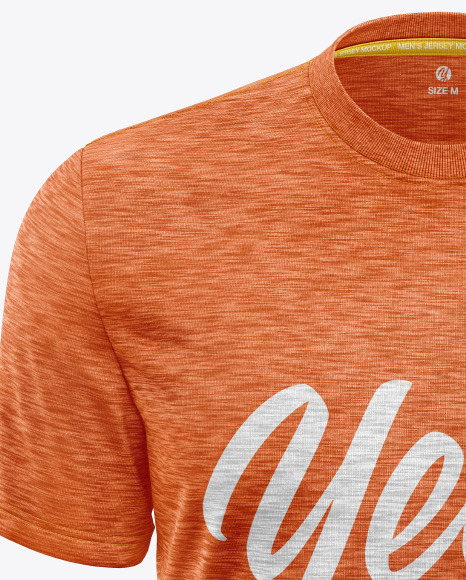 Melange Men's T-Shirt Mockup