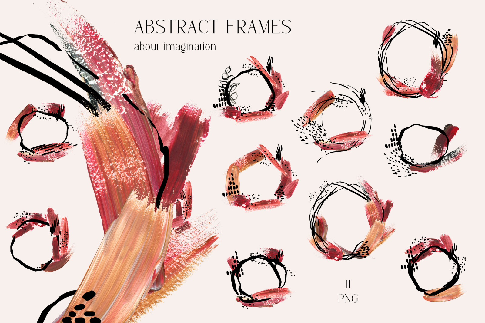Acrylic abstract floral wedding and social meadia clipart, backgrounds Acrylic abstract floral wedding and social meadia clipart, backgrounds