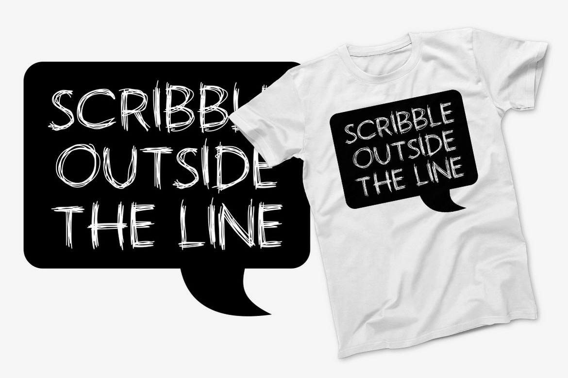 Handodle - Hand Scribble Display Font Handodle - Hand Scribble Display Font