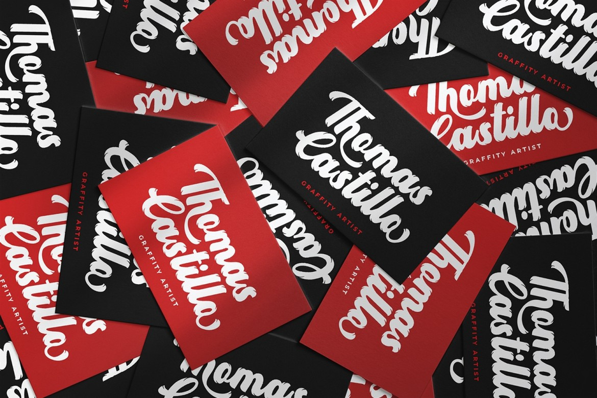 Headbrush - Bold Script Font Headbrush - Bold Script Font