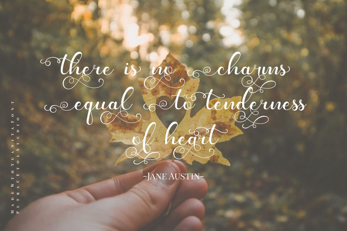 Kanaya - Romantic Modern Script Font Kanaya - Romantic Modern Script Font