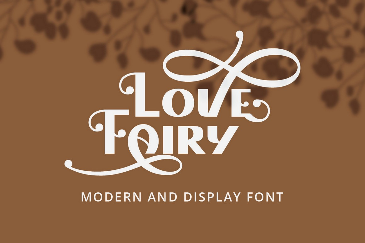 Love Fairy - Modern Display Font Love Fairy - Modern Display Font