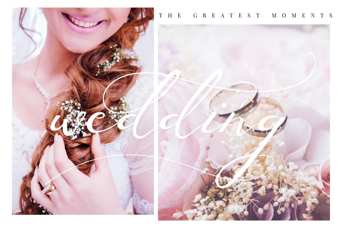Lusya - Elegant Script Font Lusya - Elegant Script Font