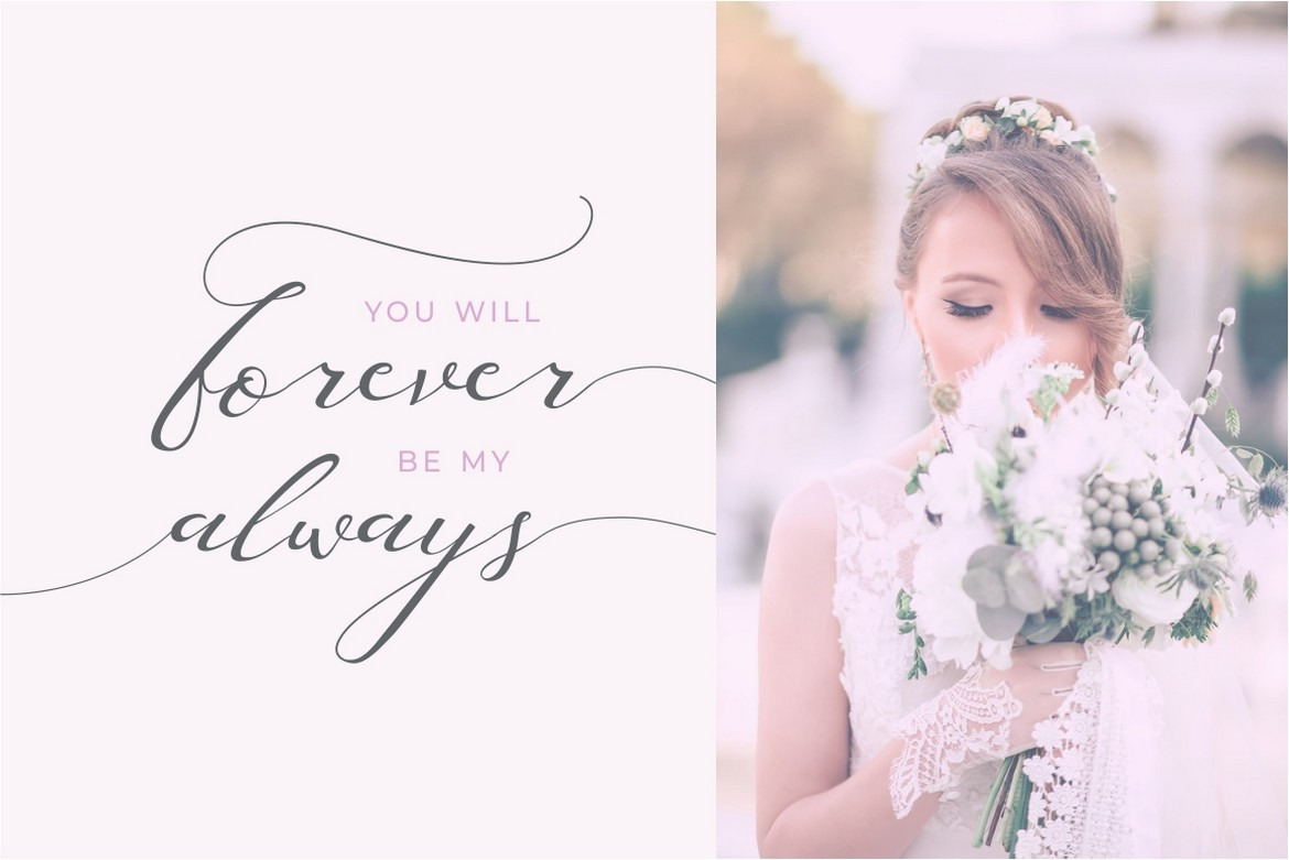 Lusya - Elegant Script Font Lusya - Elegant Script Font