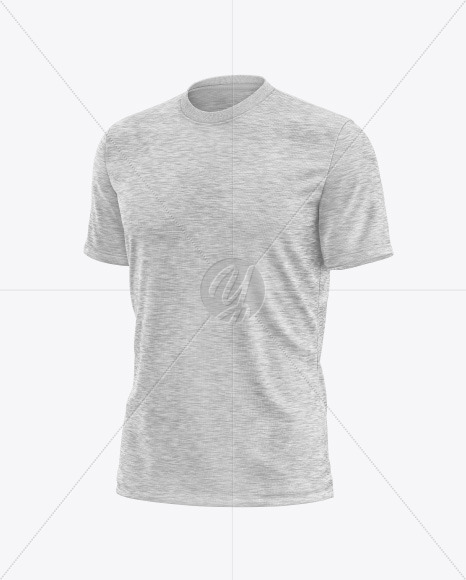 Melange Men's T-Shirt Mockup