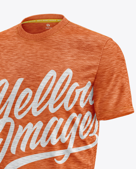 Melange Men's T-Shirt Mockup