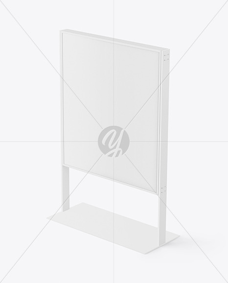 Plastic Stand Mockup