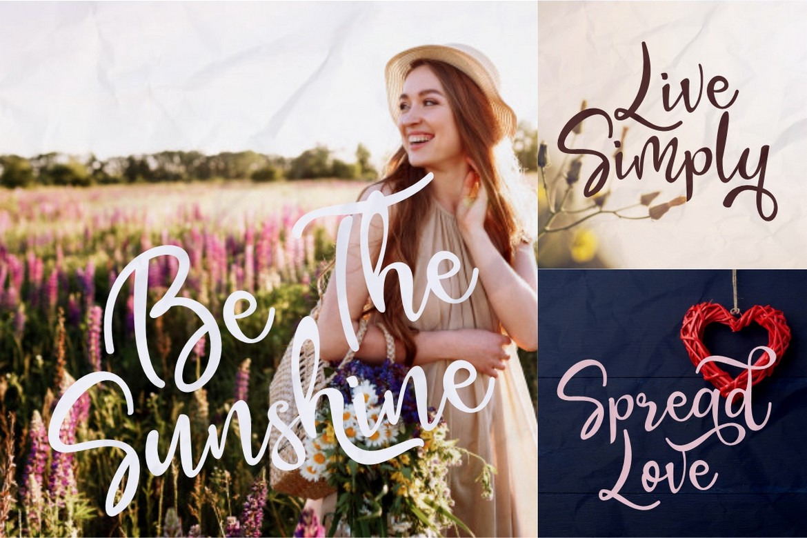 Pearlye - Playful Bouncy Script Font Pearlye - Playful Bouncy Script Font