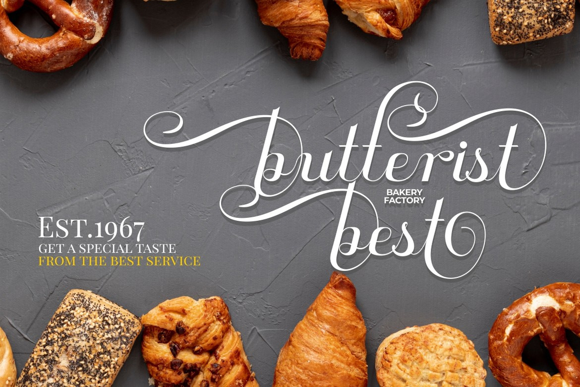 Quentara - Luxurious Script Font Quentara - Luxurious Script Font
