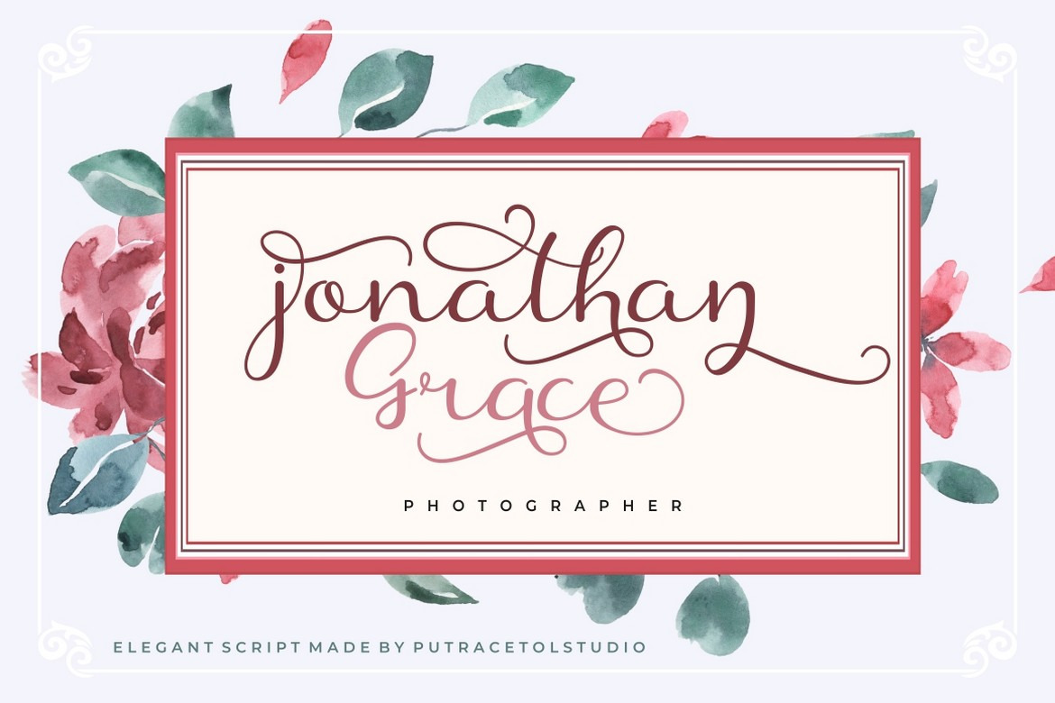 Shanela - Romantic And Modern Script Font Shanela - Romantic And Modern Script Font