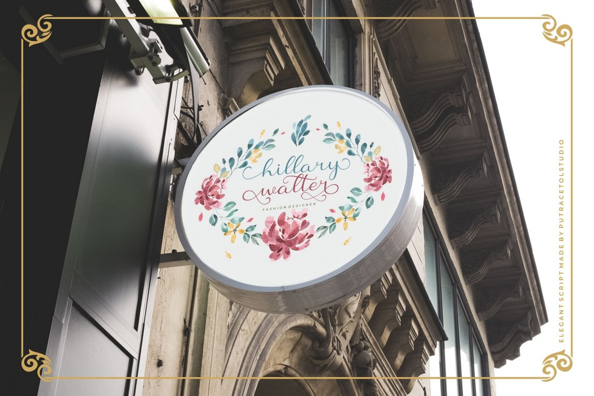 Shanela - Romantic And Modern Script Font Shanela - Romantic And Modern Script Font