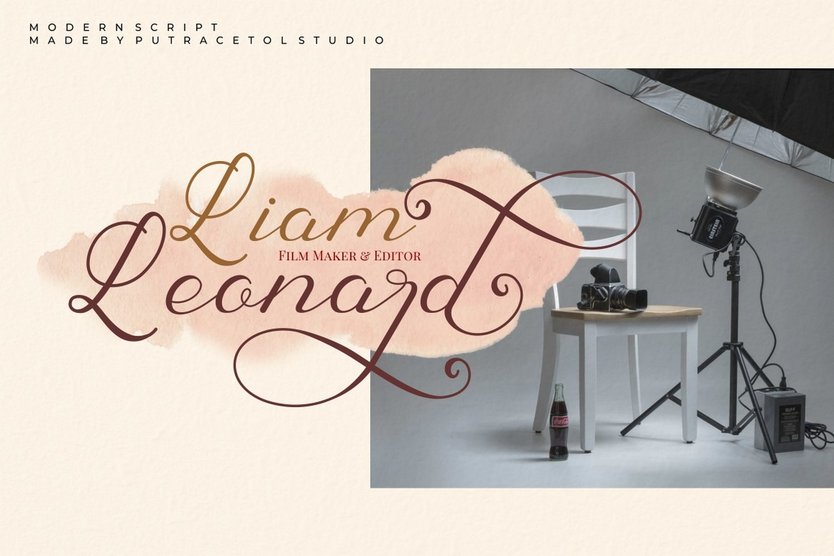 Sherley - Lovely Elegant Script Font Sherley - Lovely Elegant Script Font