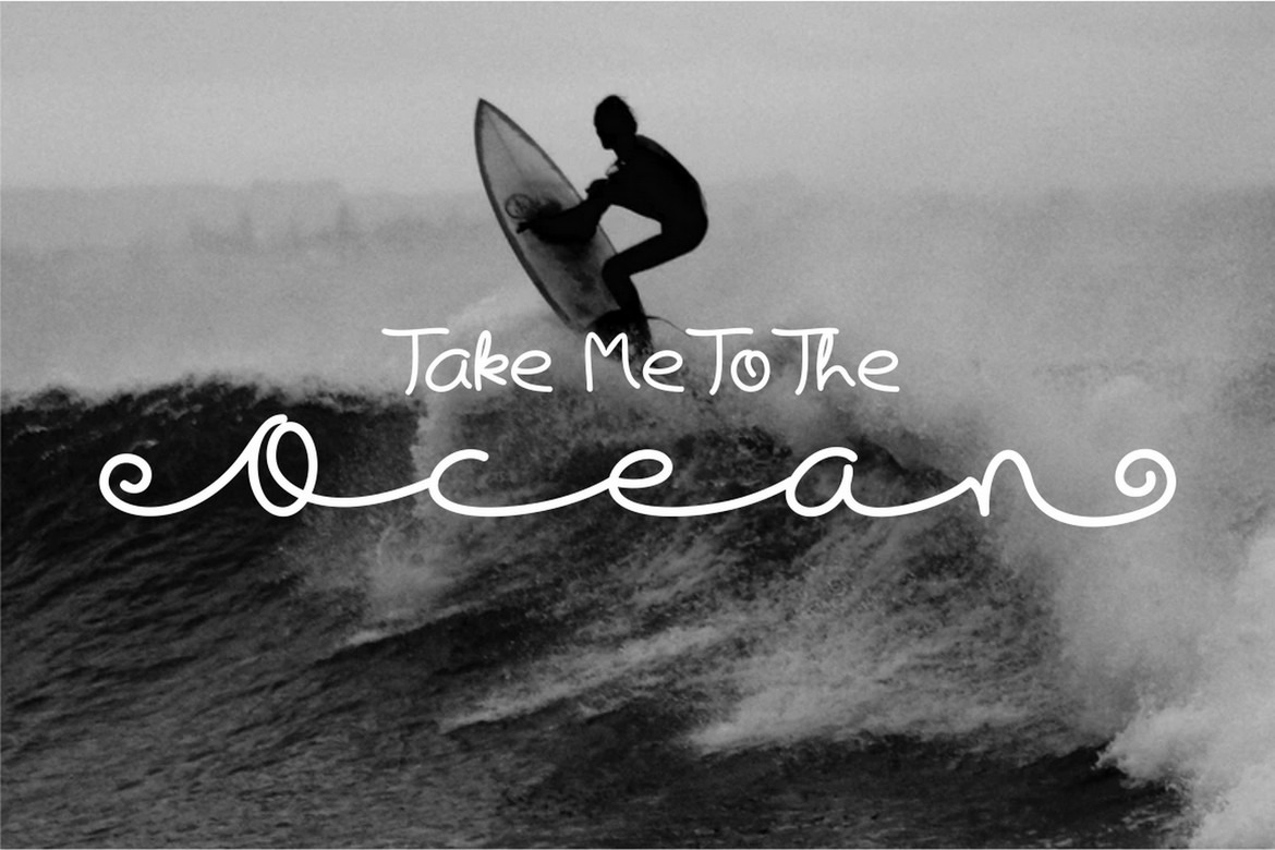 Skywave - Display Cursive Font Skywave - Display Cursive Font