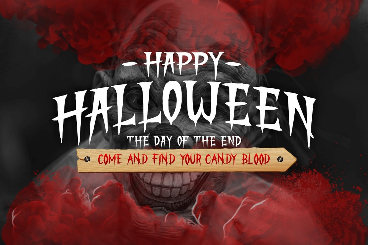 Stranger Creature - Horror Style Display Font Stranger Creature - Horror Style Display Font