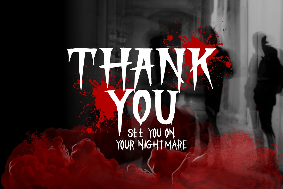 Stranger Creature - Horror Style Display Font Stranger Creature - Horror Style Display Font