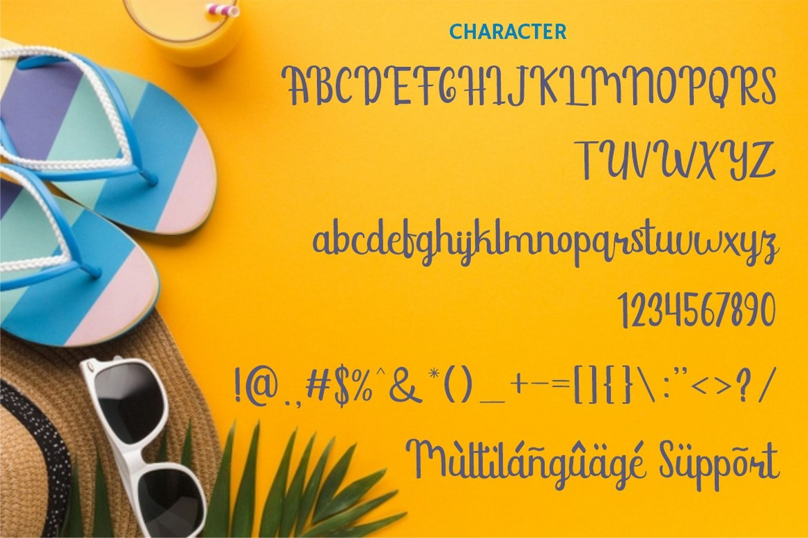 Sunshine Mind - Display Script Font Sunshine Mind - Display Script Font