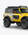 Off-Road SUV Mockup - Half Side View