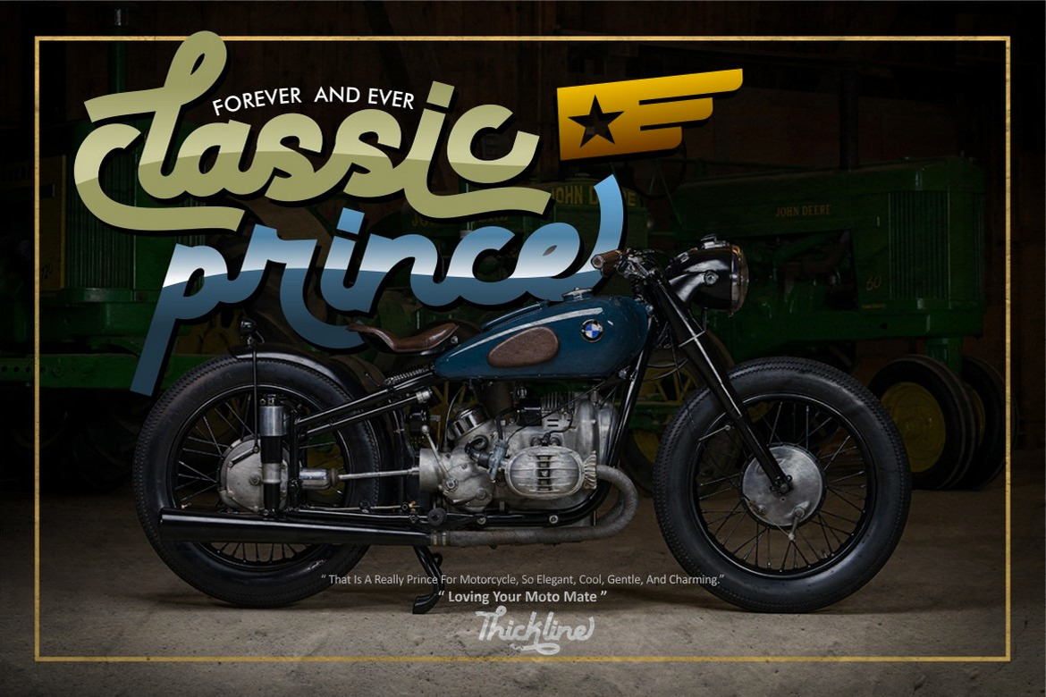 Thickline - Extra Bold Monoline Font Thickline - Extra Bold Monoline Font