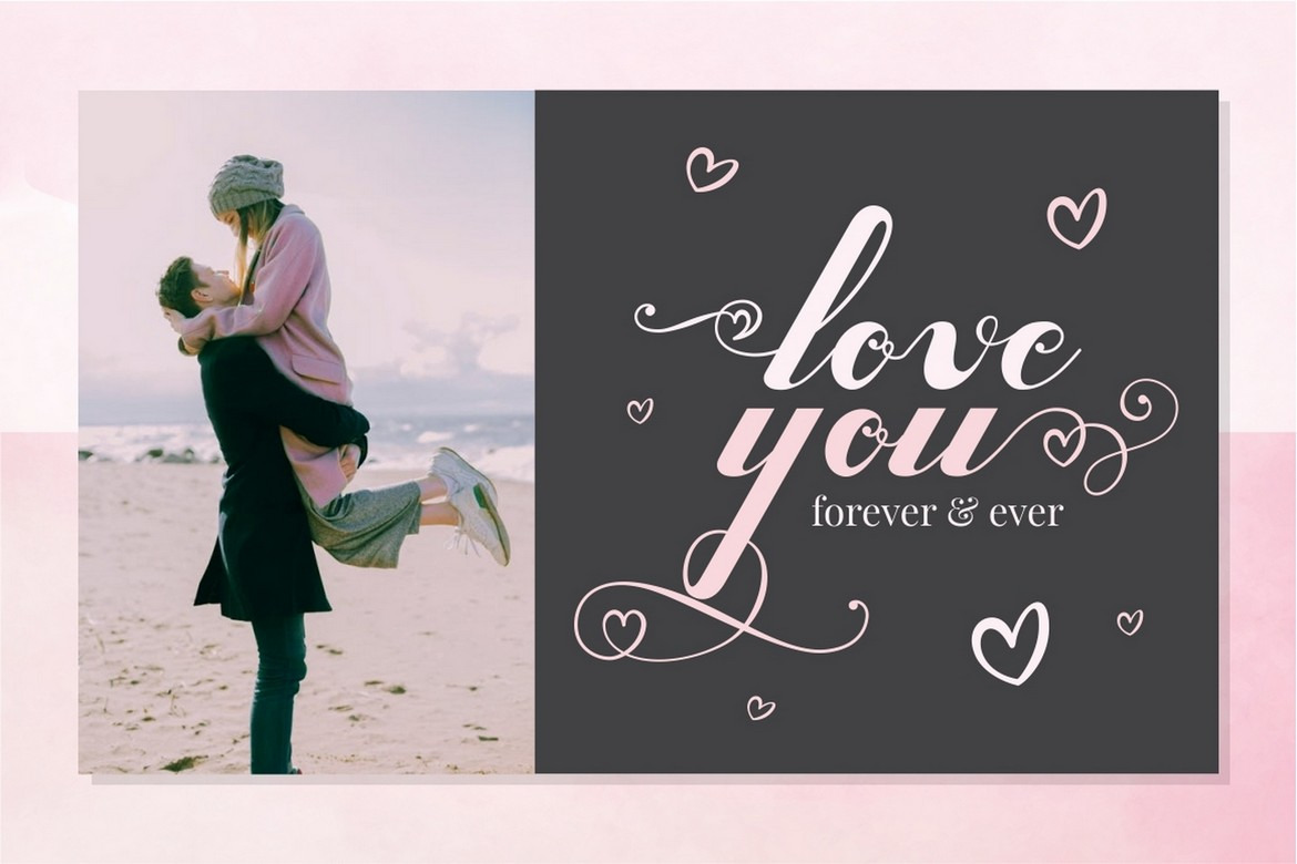 Valentijn - Romantic And Royal Script Font