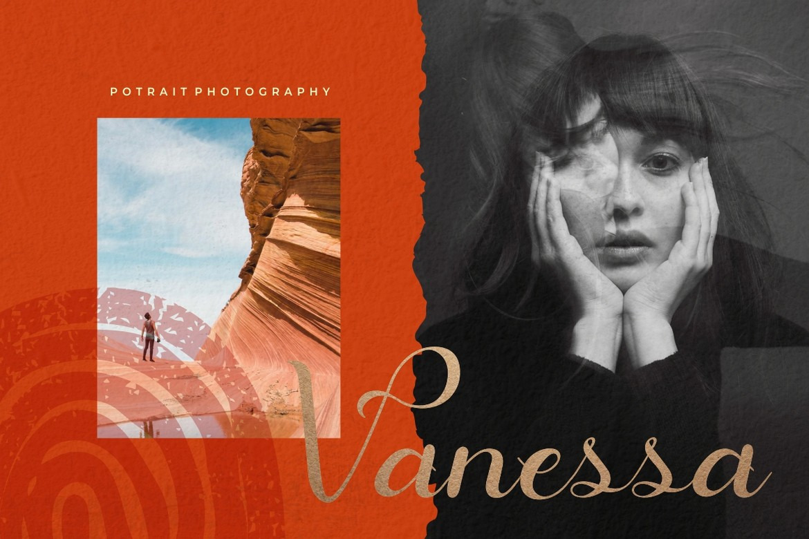 Vanetta - Modern Script Font Vanetta - Modern Script Font