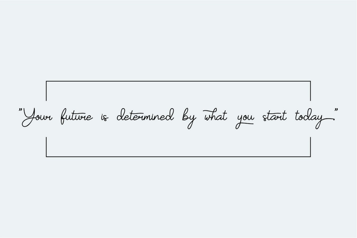 Yesie - Monoline Cursive Script Font Yesie - Monoline Cursive Script Font