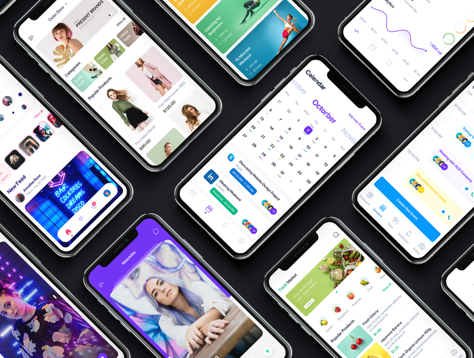 Osmium mobile UI Kit Osmium mobile UI Kit