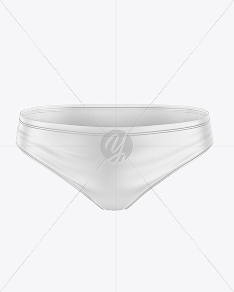 Glossy Swimming Trunks Mockup