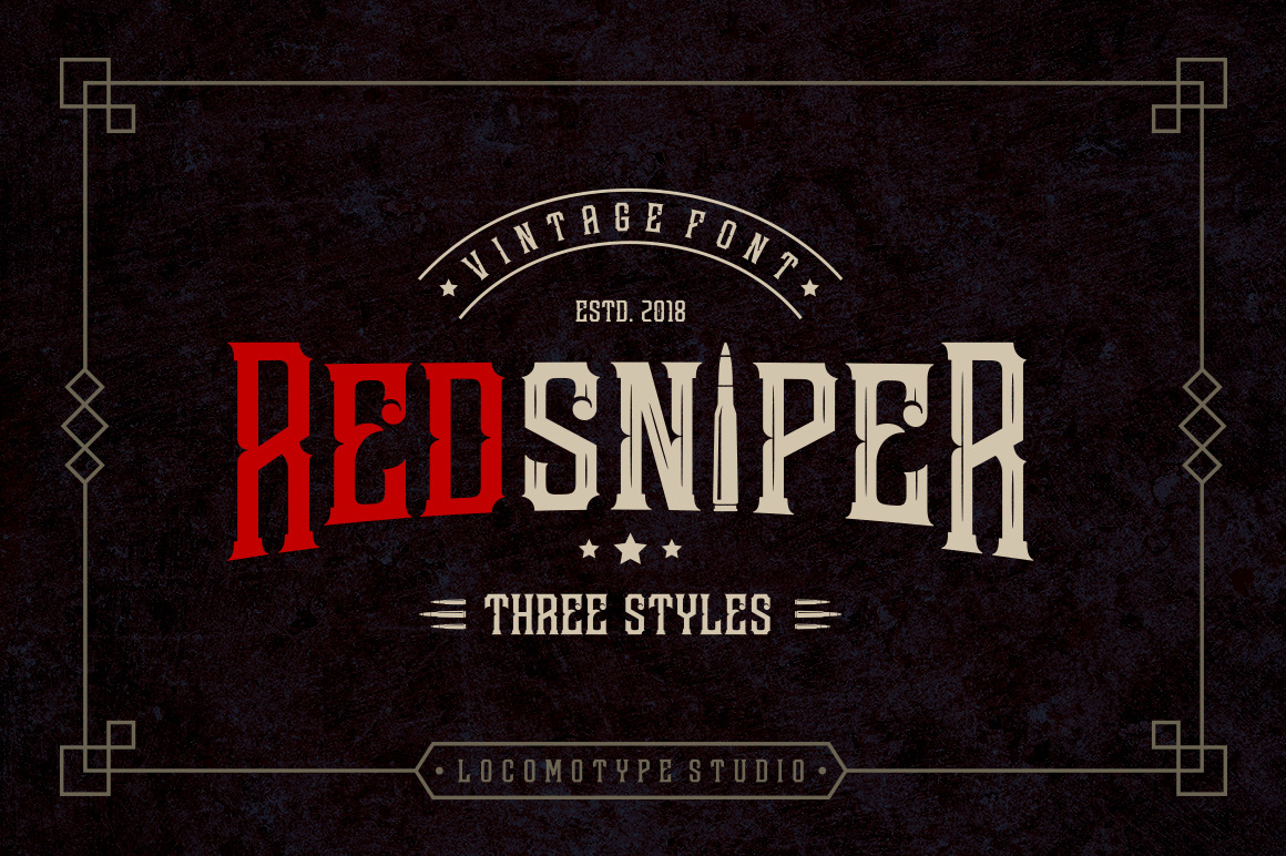 Redsniper Font