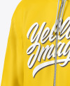 Hoodie Mockup - Half Side View