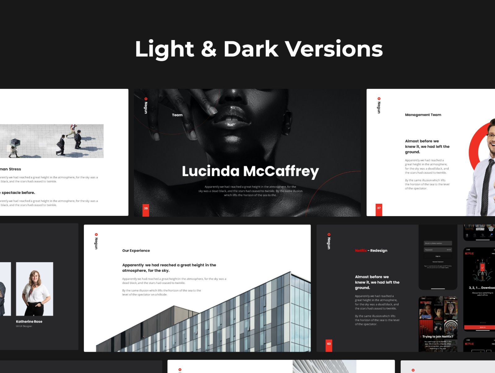 Negun - Animated Keynote Template Negun - Animated Keynote Template