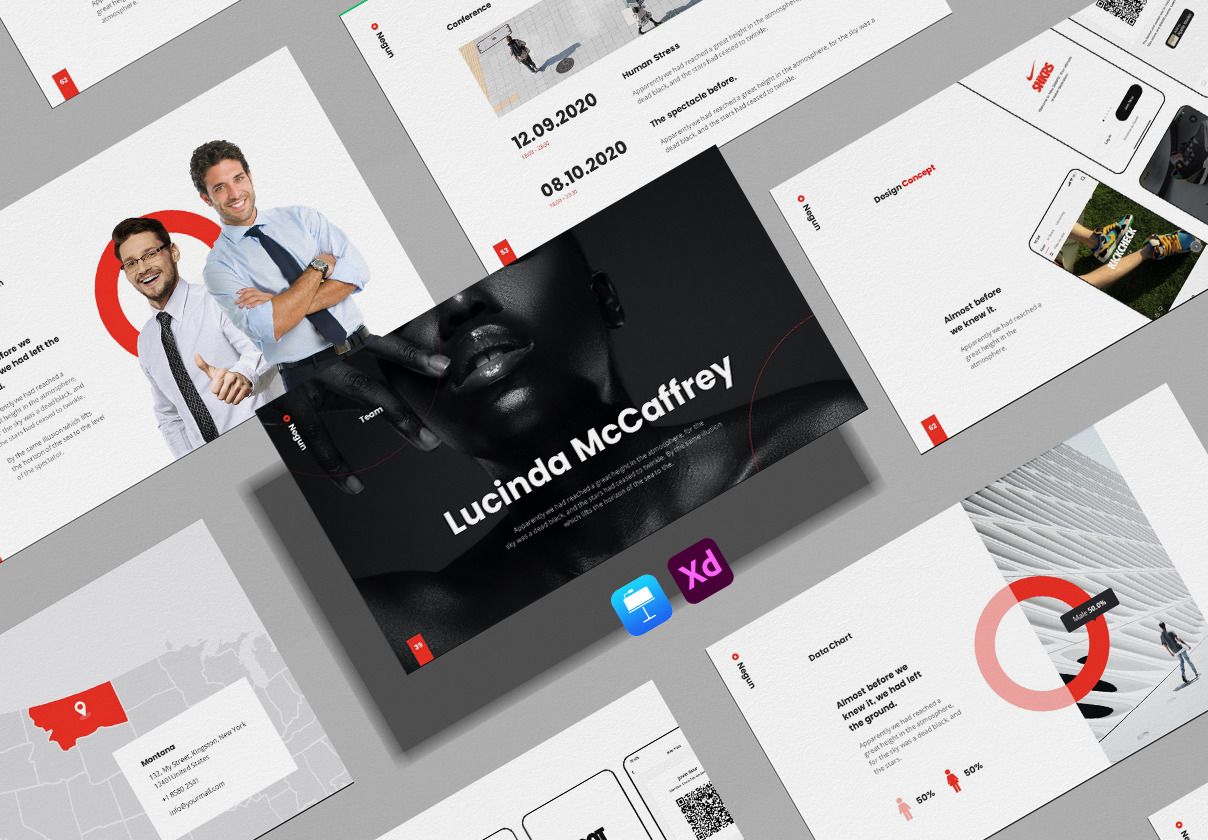 Negun - Animated Keynote Template Negun - Animated Keynote Template