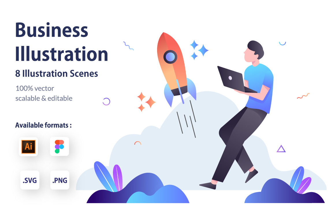 Business Illustration Pack