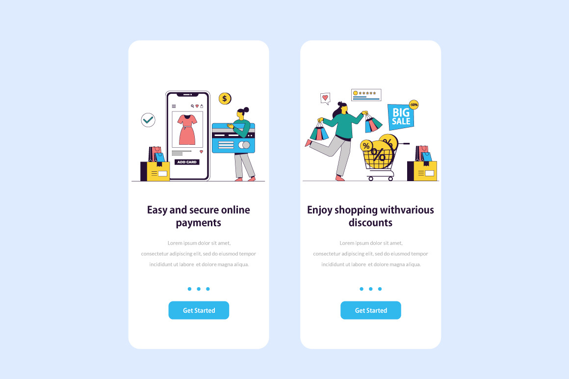 E-Commerce Illustration Pack E-Commerce Illustration Pack
