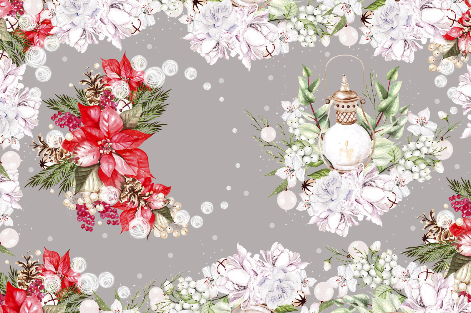 Watercolor Merry Christmas! Watercolor Merry Christmas!