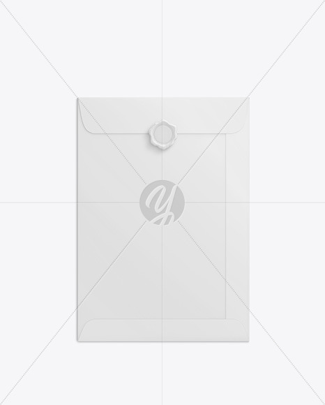 A4 Paper Envelop Mockup