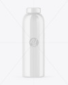 Glossy Plastic Bottle Mockup